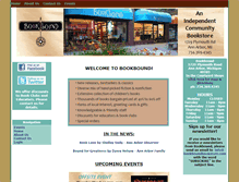 Tablet Screenshot of bookboundbookstore.com